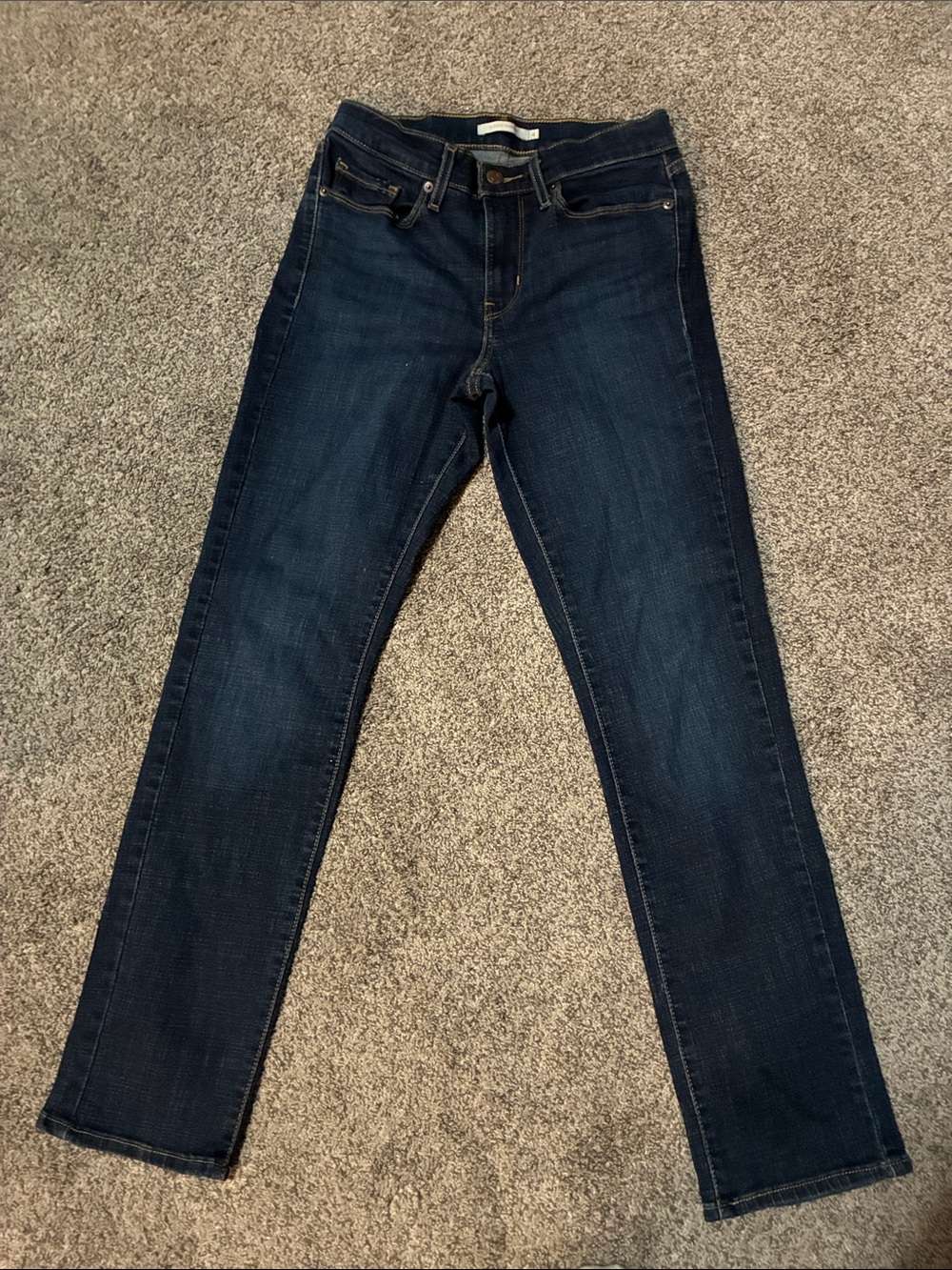 Levi's Women's Dark Indigo Boyfriend Jeans